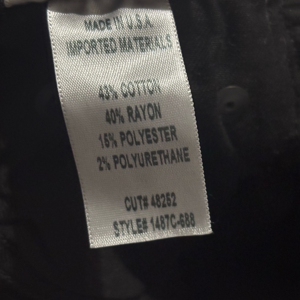 Citizens of Humanity Black Skinny Jeans High Rise Made in USA Size 4 - Picture 7 of 8